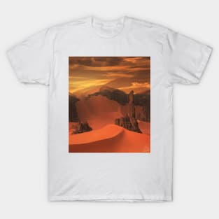 Sunset in the Red Desert Sands Gift For family &amp; Best Frend T-Shirt